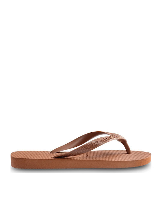 Top Senses Flip Flops in Brown Colour