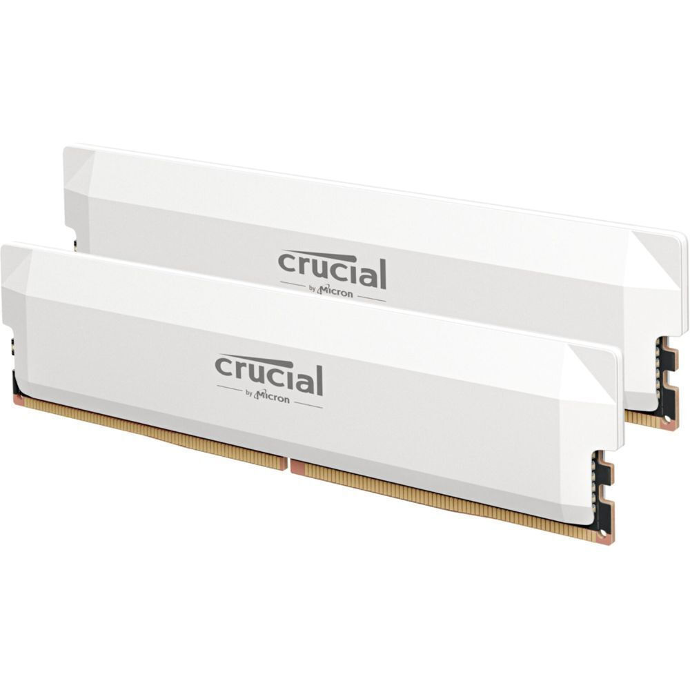 CRUCIAL PRO DDR5 64GB (32GB×2) Crucial Pro OC 64GB DDR5 RAM cu 2 module (2x32GB) și Viteză 6400