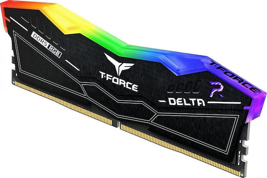 TeamGroup T-Force Delta RGB DDR5 32GB RAM με 2x16GB Modules και Ταχύτητα 7200 για Desktop