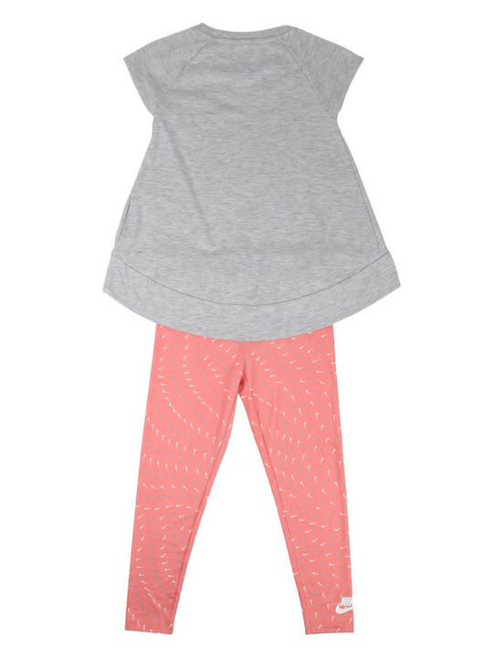 Nike Kinderbekleidungsset mit Leggings Koralle 2 Stück Nike Kinderbekleidungsset mit Leggings Koralle 2 Stück