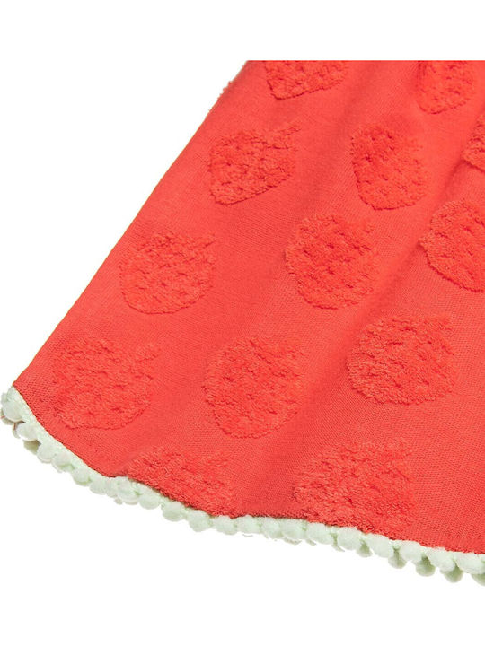 Kinder-Set mit Shorts Sommer 2Stück Orange Stickerei