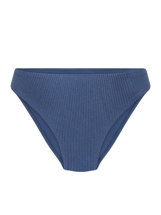 Sardinia Bikinihosen Slip Hohe Taille Blaue