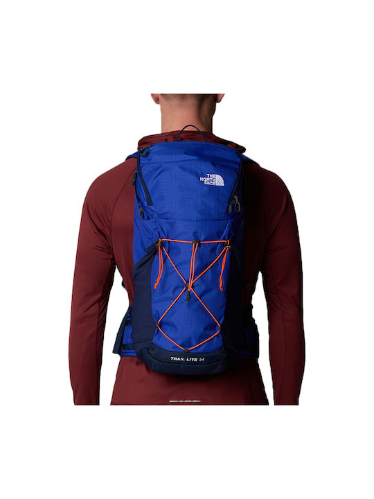 The North Face Trail Lite Ορειβατικό Σακίδιο 24lt Αδιάβροχο Μπλε Daypack