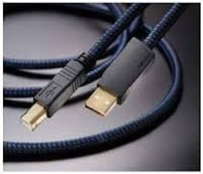 Furutech USB 2.0 Kabel USB-A-Stecker - USB-B-Stecker Schwarz 1.8m 338072