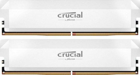 Crucial Pro Overclocking DDR5 64GB RAM με 2x32GB Modules και Ταχύτητα 6000 για Desktop