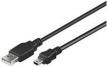 Microconnect 1.8m USB 2.0 Cable A-Male to mini B-Male (USBAMB52)