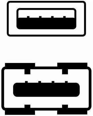 Logo Usb Cable Usb-a Usb-a 1.8 M White 17058