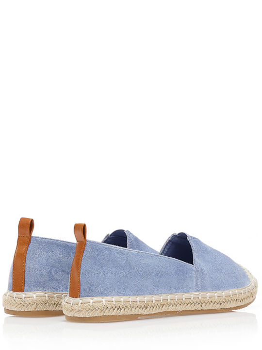 Women's Suede Espadrilles Blue