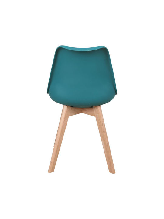 Gaston Dining Room Polypropylene Chair Blue 58x47x85cm