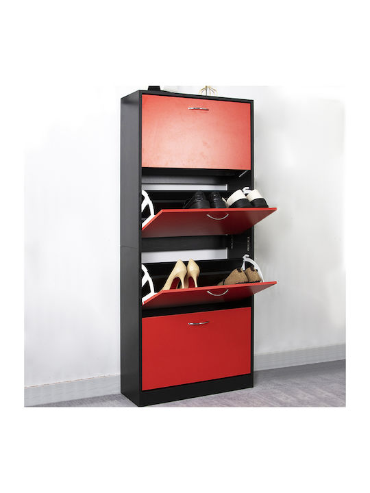Lemnoasă Suport pentru pantofi L63xW24xH150cm