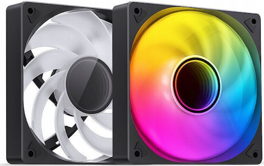 Jonsbo SL-120BR Case Fan 120mm 1500rpm With RGB Lighting And 3-Pin Connection