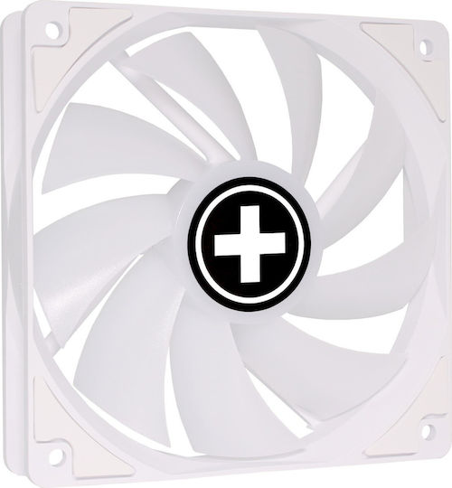 Xilence XF064 Case Fan 120mm (1200rpm / 119cfm) with ARGB Lighting and 3-Pin / 4-Pin PWM Connection White