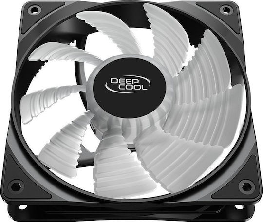 Deepcool RF120 FS Вентилатор За Кутия (1500 Оборота / 56.5 CFM) С RGB Осветление И 4-Изводна ШИМ Свързване