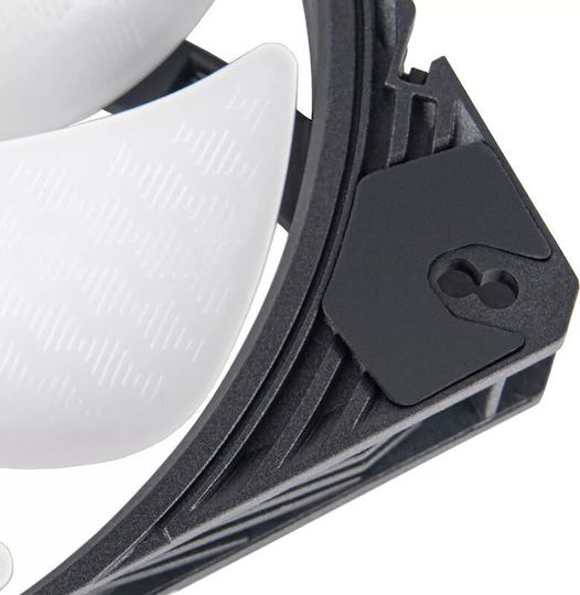Silverstone Shark Force 140 Case Fans (2200rpm / 120cfm) with ARGB Lighting and Connection 4-Pin PWM