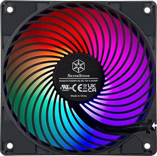 Silverstone Air Penetrator 120SK Case Fan (2000rpm / 51.32cfm) with ARGB Lighting and 4-Pin PWM Connection