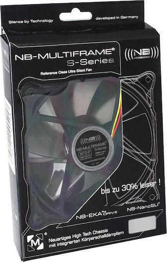 Noiseblocker Multiframe M12 P Case Fan 120mm (2000rpm / 58.8cfm) Χωρίς Led Φωτισμό και Σύνδεση 4-Pin PWM