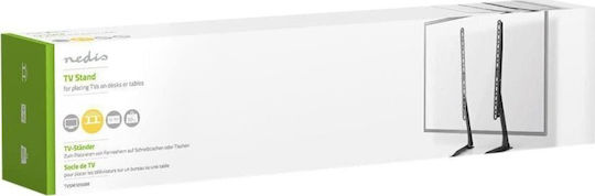 Nedis TVSM1050BK Tabletop TV Mount up to 70" and 50kg Black