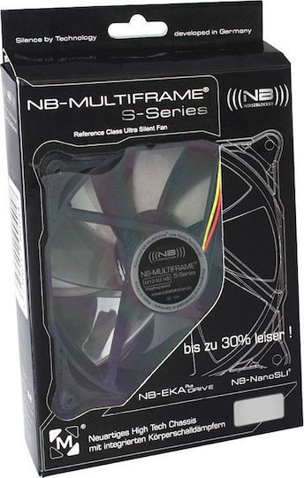 Noiseblocker M12-3 Case Fans 120mm 1800rpm 73.03cfm Without LEDs Connection 3-Pin