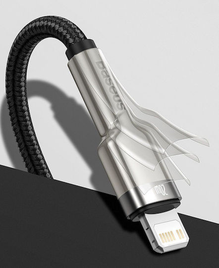 Baseus Редовна USB-A към Lightning кабел 20W Зелен 1м (eus_20210316152823)