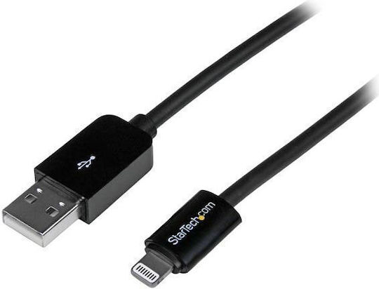 StarTech USB-A zu Lightning Kabel Schwarz 1m (USBLT1MB)
