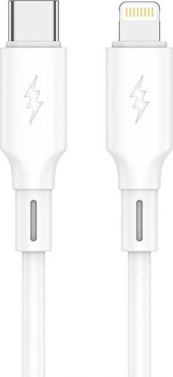 Jellico USB-C to Lightning Cable 30W Λευκό 1m