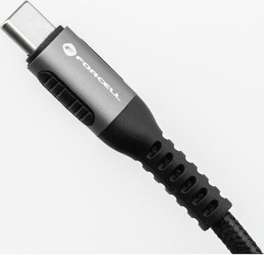 Forcell Regular la Cablu Lightning 27W Negru 3m
