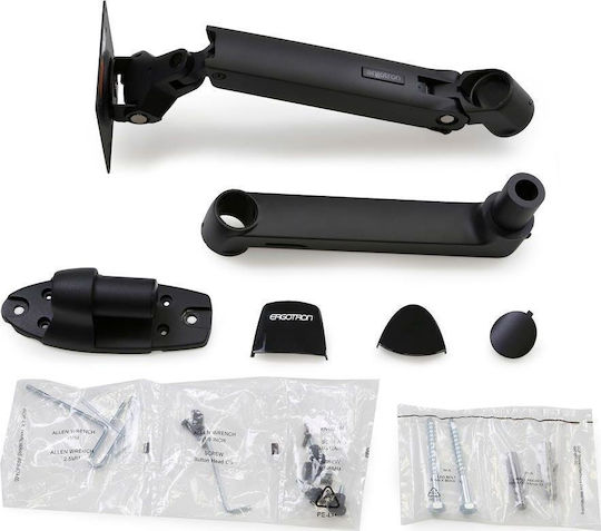 Ergotron LX Wall Monitor Arm Επιτοίχια Βάση Οθόνης έως 34" με Βραχίονα