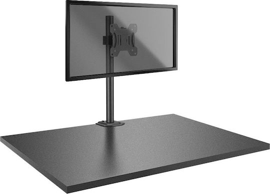 Lindy Halterung Auf dem Schreibtisch Monitor Silber (40656)