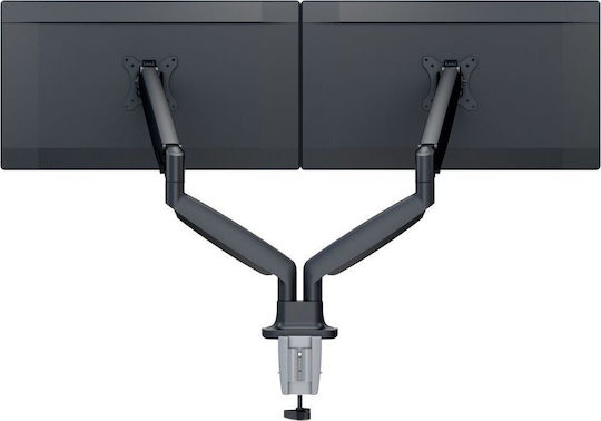 Multibrackets Stand Desk Mounted for 2 Monitors up to 27" with Arm (MB-3286)