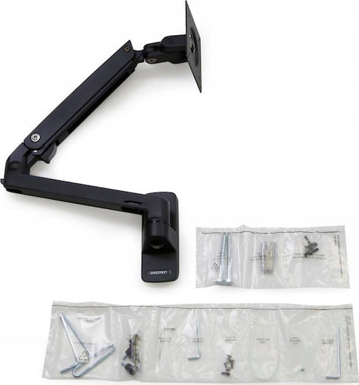 Ergotron Wall Mounted Stand Monitor up to 34" with Arm (45-505-224)