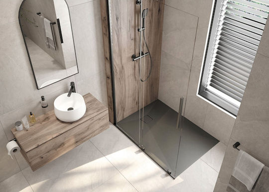 Deante Single Wall-Mounted Bathroom Rail Silver