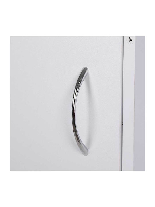 White Bookcase 80x61.5x29.5cm