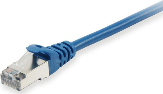 Equip S/FTP Cat.6 (Gigabit) Καλώδιο Δικτύου Ethernet 0.15m Μπλε