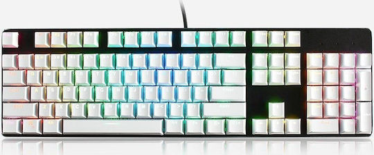 Glorious Mechanical Keycaps Full 104-key Set Us Ansi White G-104-white
