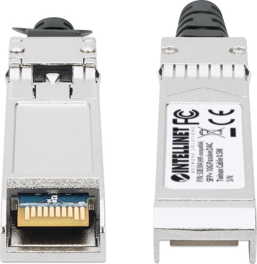 Intellinet Καλώδιο Οπτικής Ίνας SFP+ 0.5m Μαύρο