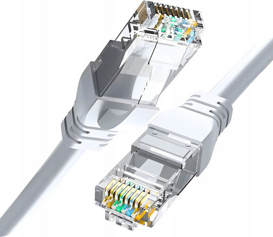 Montis U/UTP Cat.5e Netzwerkkabel Ethernet 1,5m Weiß
