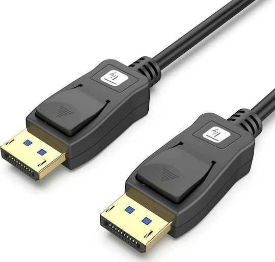 Techly Kabel DisplayPort-Stecker - DisplayPort-Stecker 1m Schwarz (ICOC DSP-A21-010)