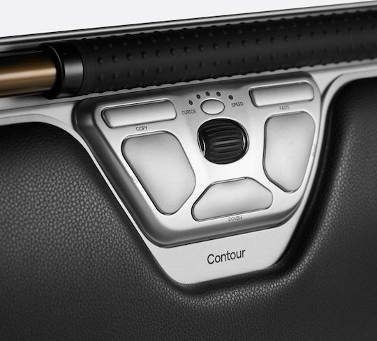 Rollermouse Contour Red Max + Armrest Wired