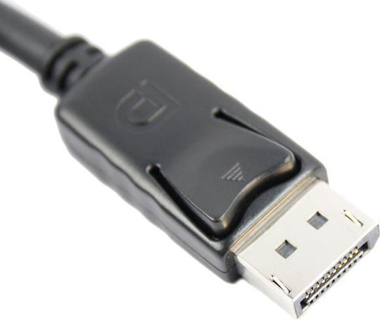 Neutralle Kabel DisplayPort-Stecker - DisplayPort-Stecker 2m Schwarz (53482)