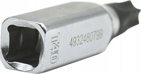 Hikoki Milwaukee 1/4 Torx Steckschlüssel T40