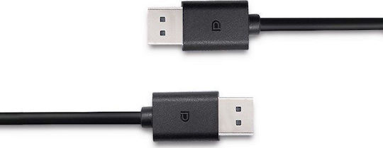Qoltec Kabel DisplayPort-Stecker - DisplayPort-Stecker 1.8m Schwarz (50361)