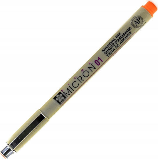 Bruynzeel Sakura Sakura Pigma Micron 01 0.25 mm Orange