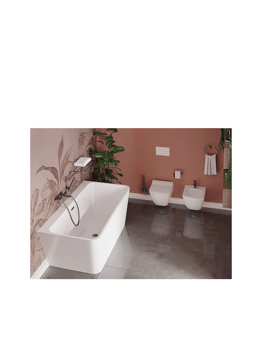 Deante Plastic Toilet Brush Black