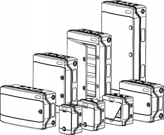 Noark Surface Mounted Electrical Box Watertight IP65