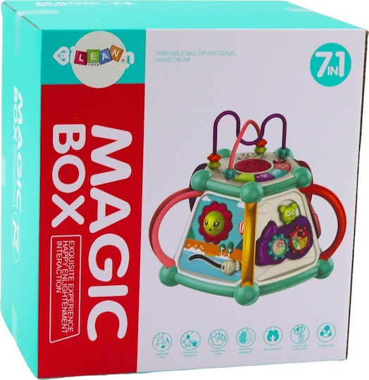 Lean Toys Куб за дейности със светлина и звуци