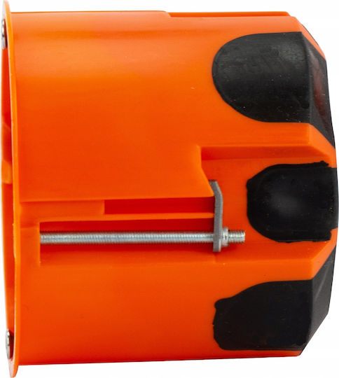 PAWBOL Elektrisches Gehäuse für Gipskarton in Orange Farbe
