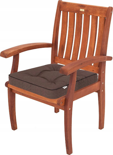 Kubbelförmiges Beigen Sofa-Kissen 47x49cm
