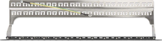 Intellinet Network Solutions Intellinet 48-port Patch Panel Shielded Unloaded 1u Blank Panel 48.26 Cm 19-inch Rack Mounting Keystone Jacks Black