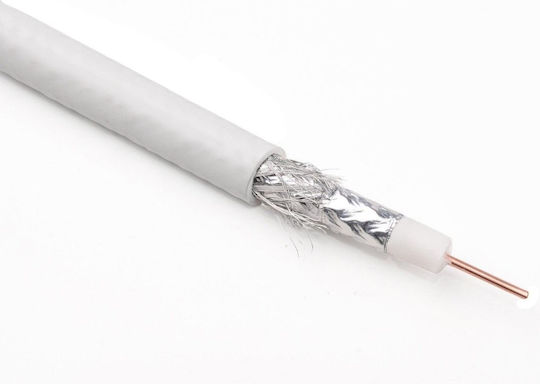 Maclean Antenna Cable 50m White Mctv-571