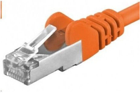 PremiumCord U/UTP Cat.6a (Gigabit) Καλώδιο Δικτύου Ethernet 5m Πορτοκαλί